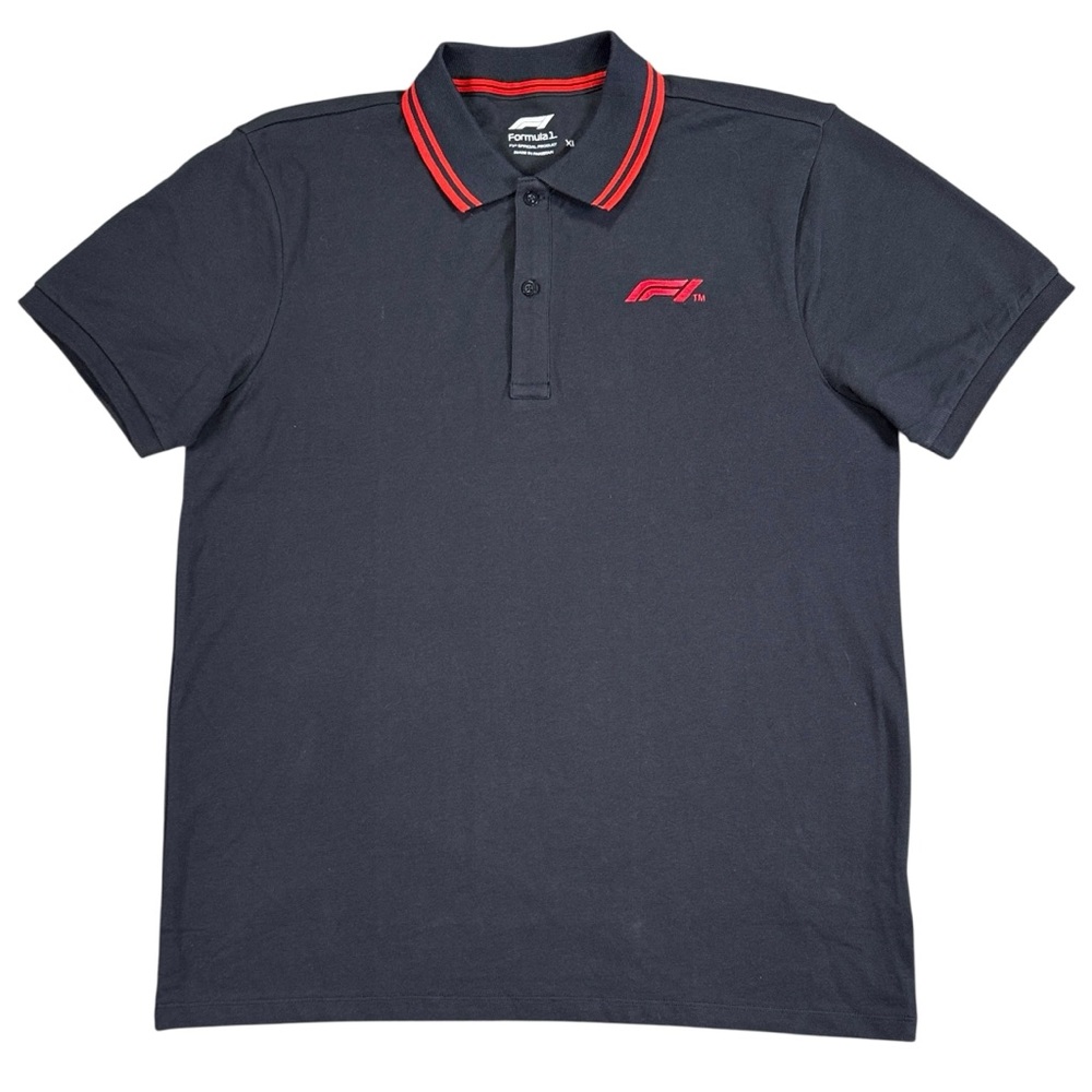 Officially Licensed Formula 1 Tech Collection Logo Polo Shirt Men’s XL Brand New